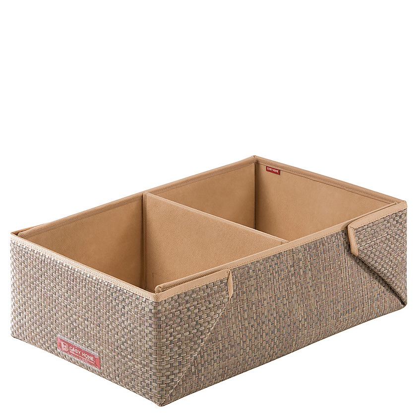 Изображение товара CH Ящик с отделениями Milky 32х50х18см, Коричневый