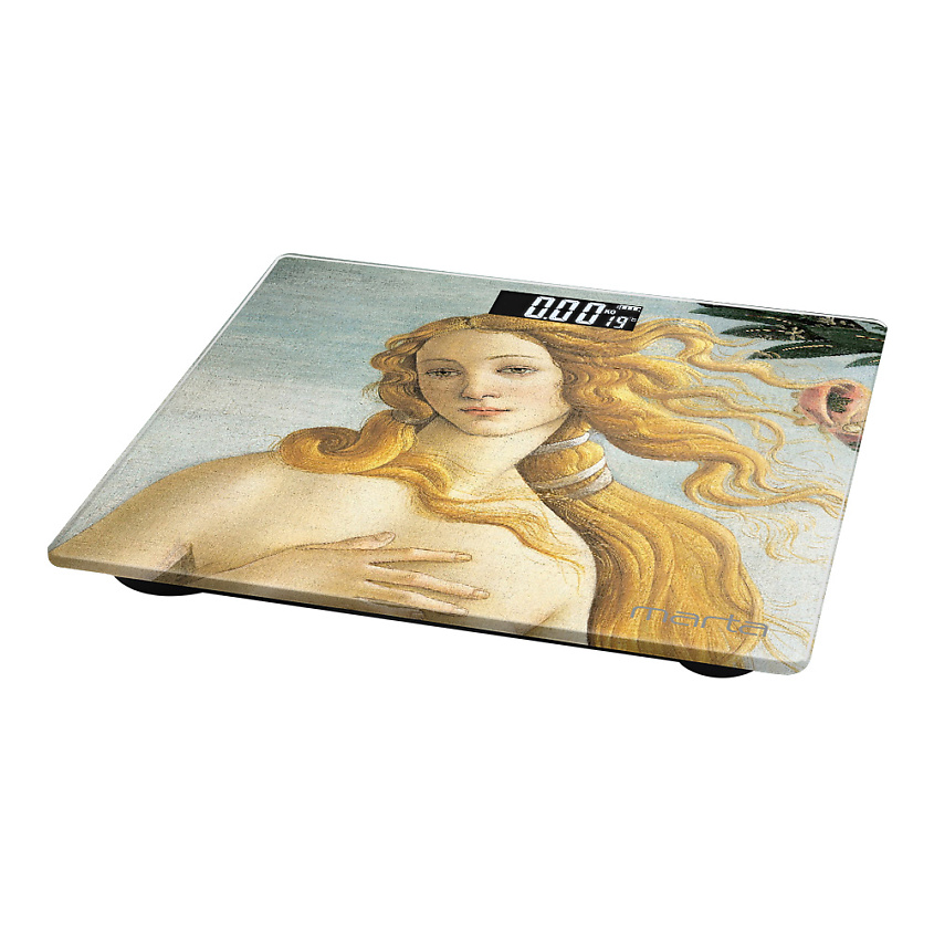 Изображение товара MARTA Весы напольные электронные MT-1676, Голубой