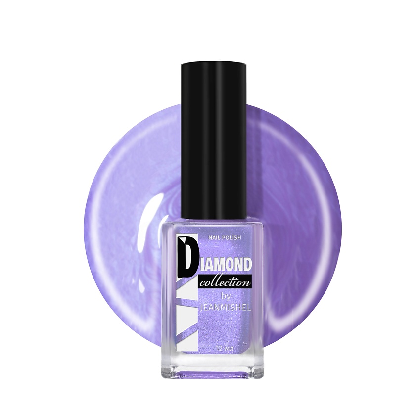 Изображение товара Лак для ногтей JEANMISHEL DIAMOND сиреневый перламутровый 12 мл