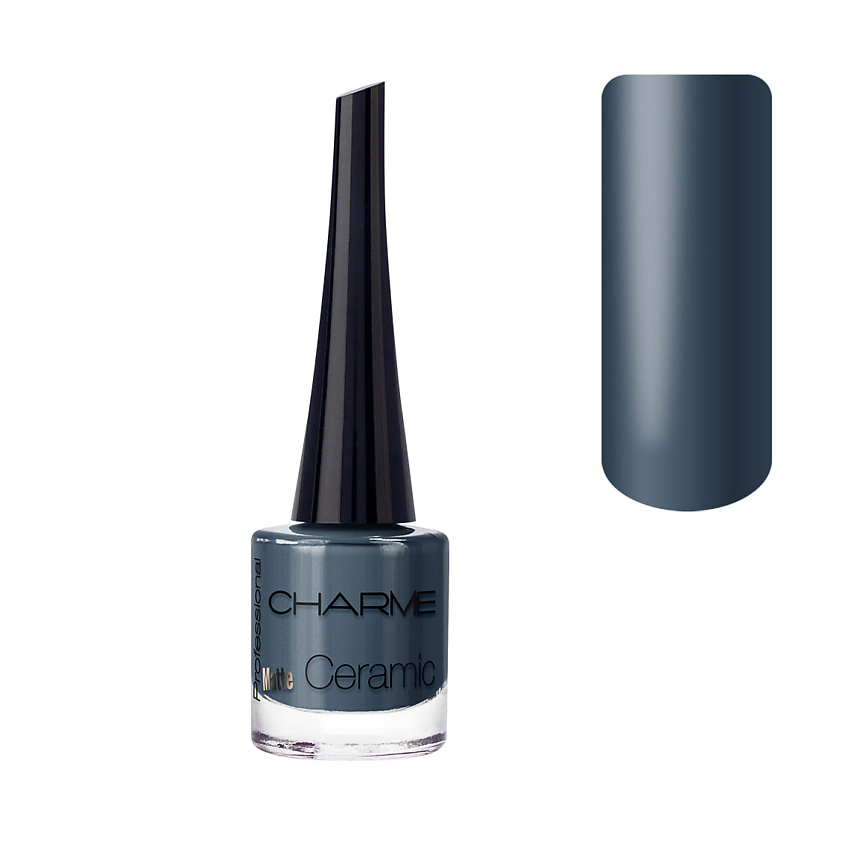 Изображение товара Лак для ногтей CHARME Matte Ceramic матовый French Finish безопасное покрытие
