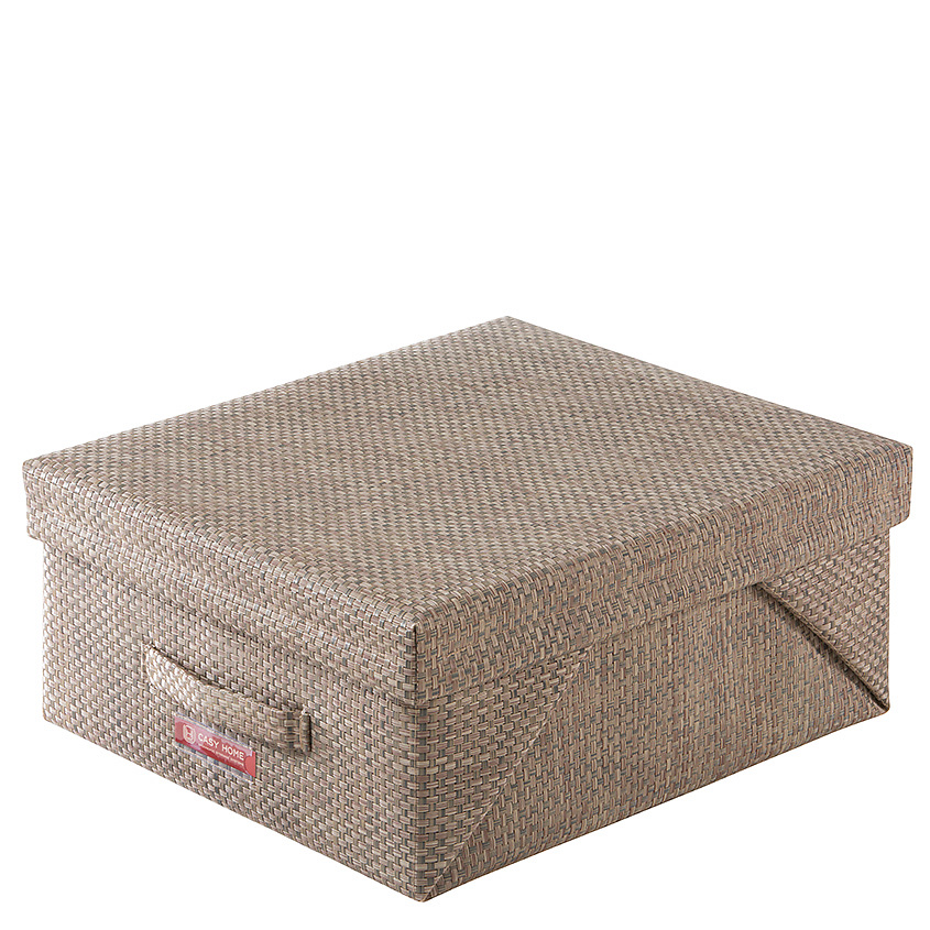 Изображение товара Короб с крышкой Milky 44х50х22 см коричневый CASY HOME PB-021