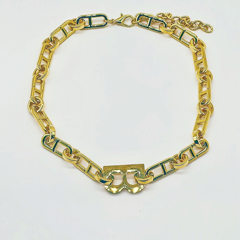 Изображение товара Стильное женское колье BOCCIOLO B. из бижутерного сплава