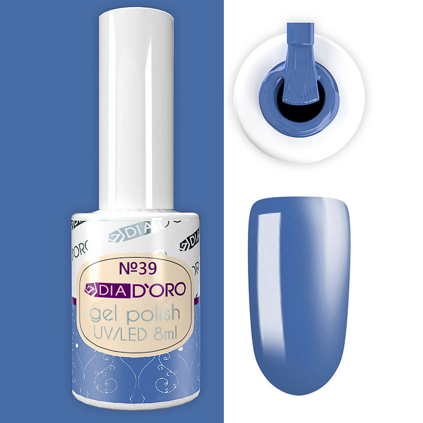 Изображение товара DIA D`ORO Гель-лак Classics Professional NEON, №39 Голубой