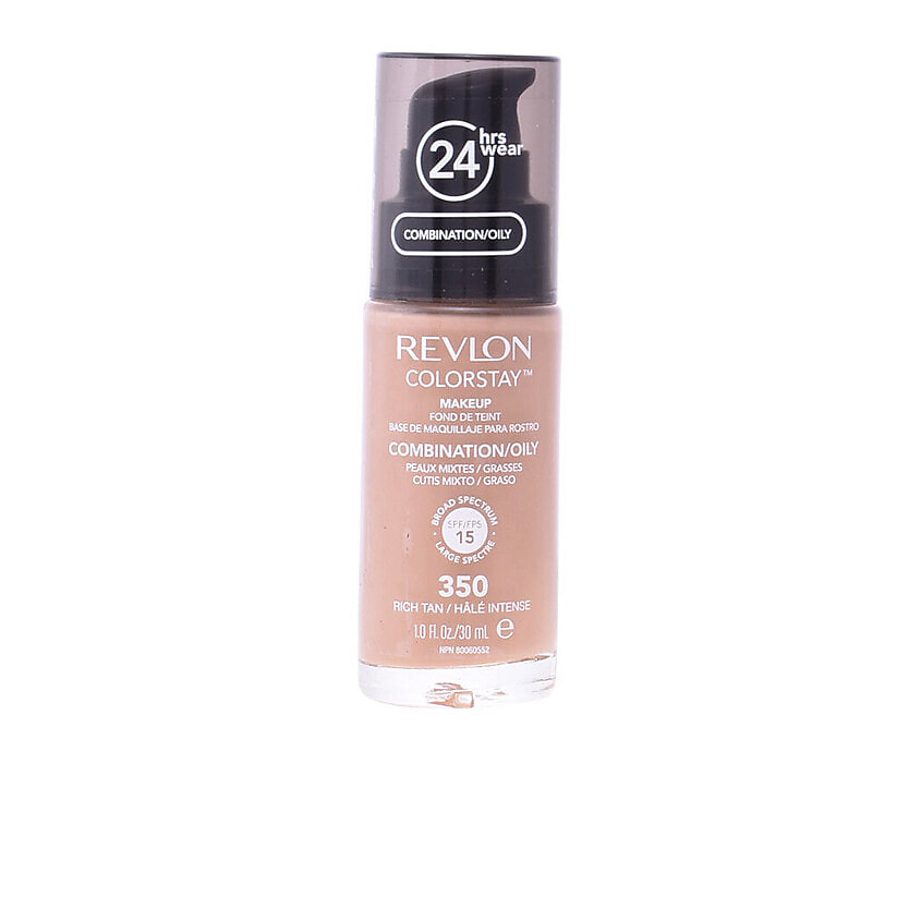 Изображение товара REVLON Стойкий тональный крем ColorStay Combination/Oily, #350 Rich Tan