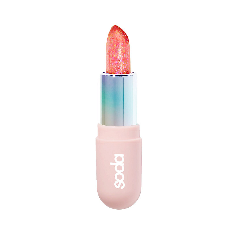 Изображение товара SODA LIP CRYSTAL #mermaidlips Бальзам для губ, 004 CHERRY LOVE, 3,5 г