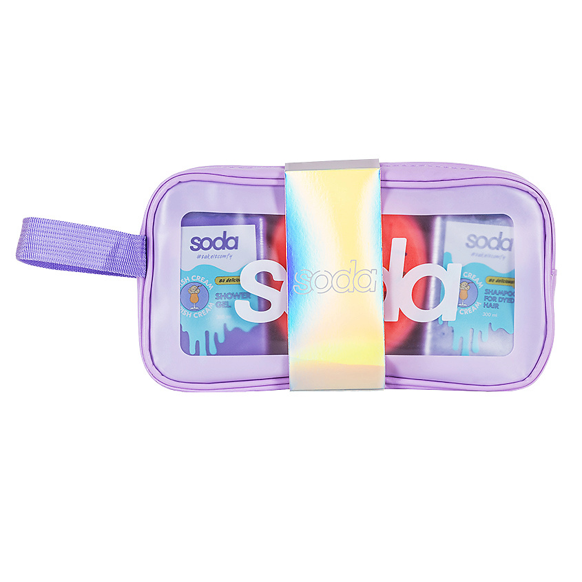 Изображение товара SODA Набор Bubbly Dreams Irish Cream #takeitcomfy, 2 х 300 мл + 1 шт