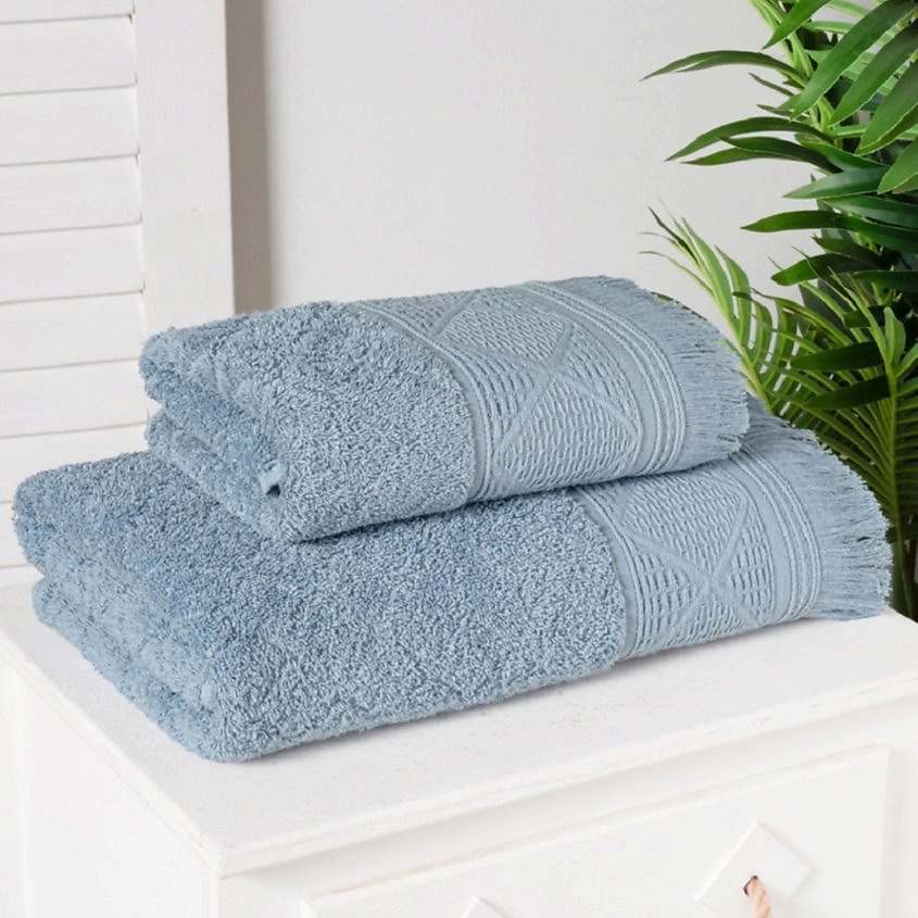 Изображение товара Полотенце Arya Nomade 70X140 голубое для дома и отдыха