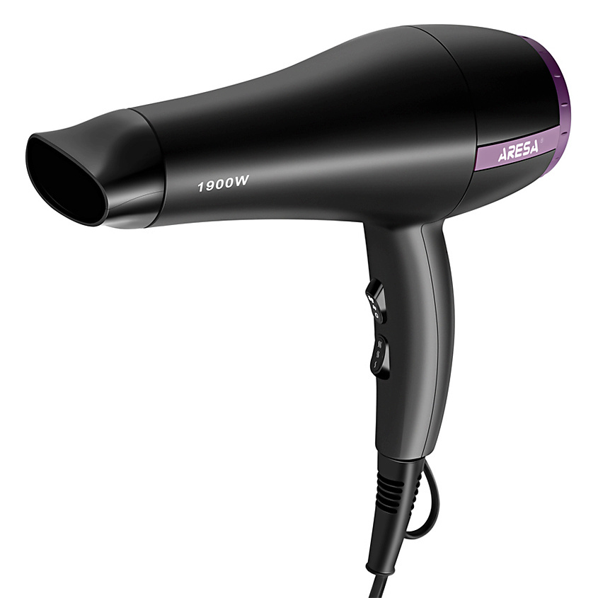 Изображение товара Фен для волос ARESA AR-3203 1900 Вт с насадкой-концентратором черный