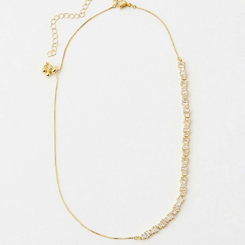 Изображение товара Колье BRILLIANT из бижутерного сплава золотого цвета для женщин