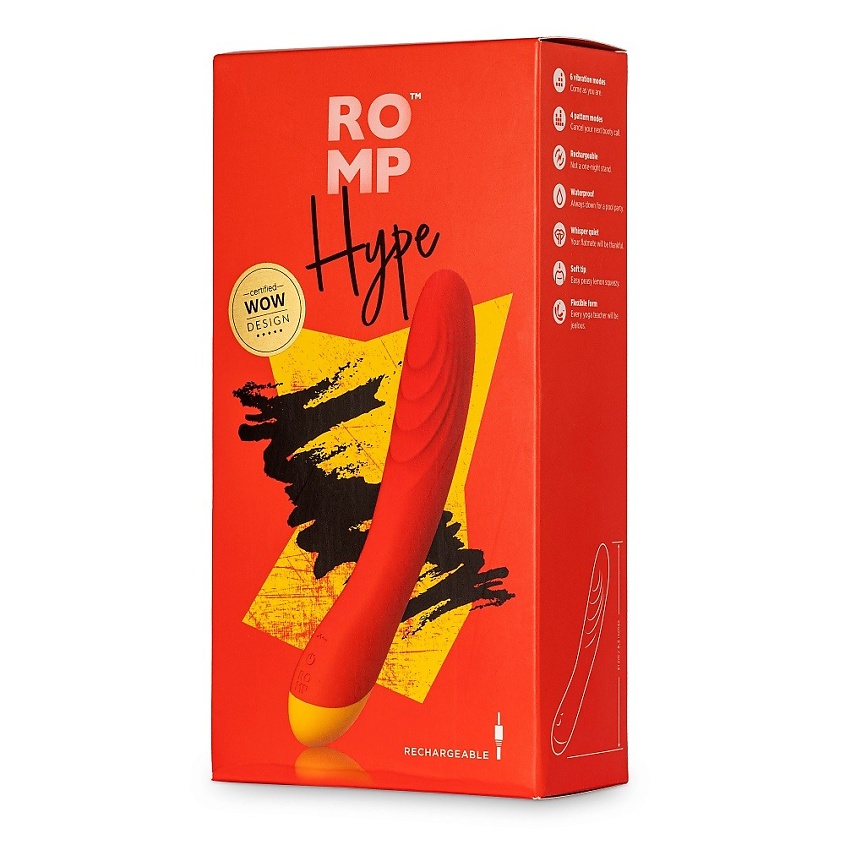 Изображение товара ROMP Вибратор G-Spot Hype, 1 шт