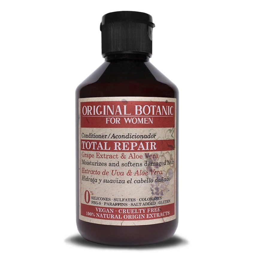 Изображение товара ORIGINAL BOTANIC Кондиционер для волос восстанавливающий Total Repair Conditioner, 250 мл