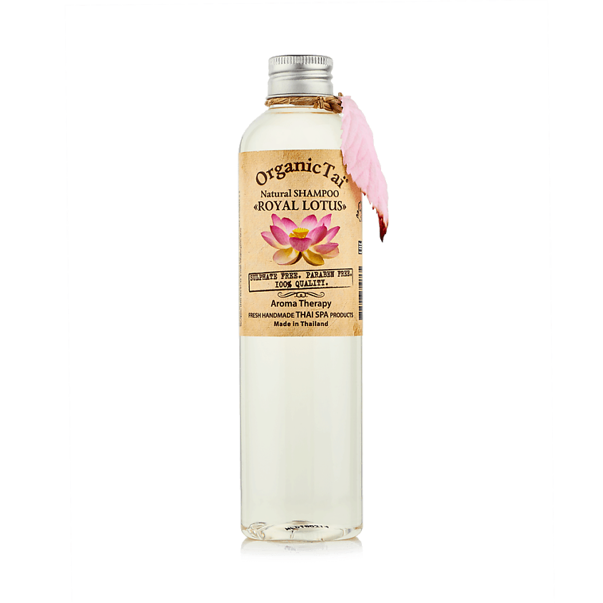 Изображение товара Натуральный шампунь ORGANICTAI КОРОЛЕВСКИЙ ЛОТОС 260 мл для всех типов волос