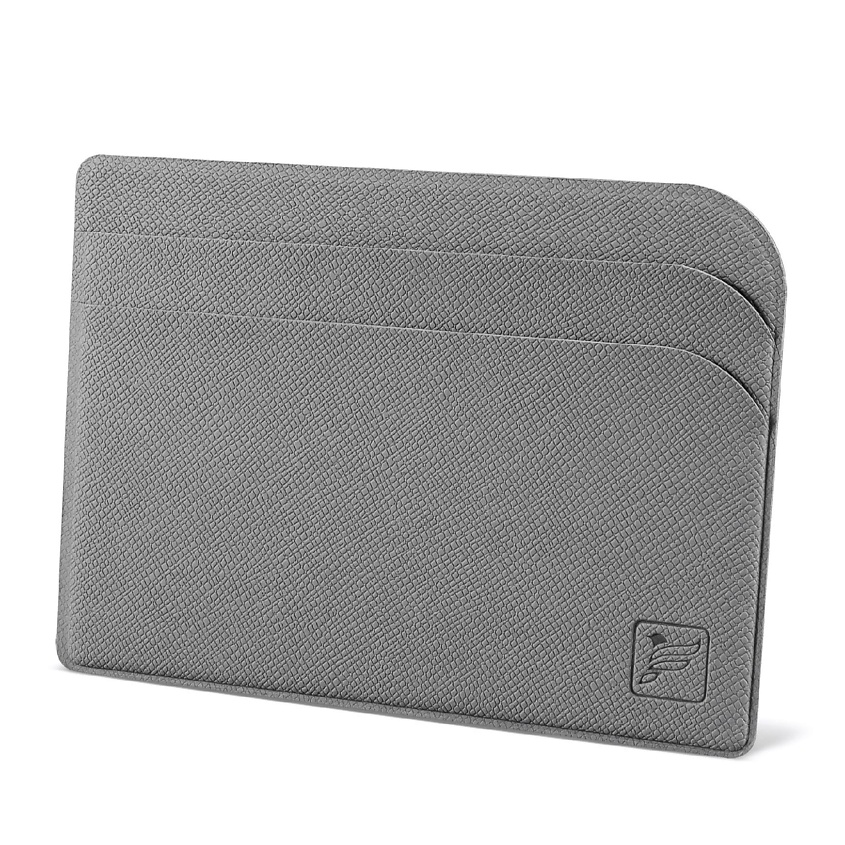 Изображение товара FLEXPOCKET Чехол для пластиковых карт из экокожи с тремя отделениями, цвет: Серый