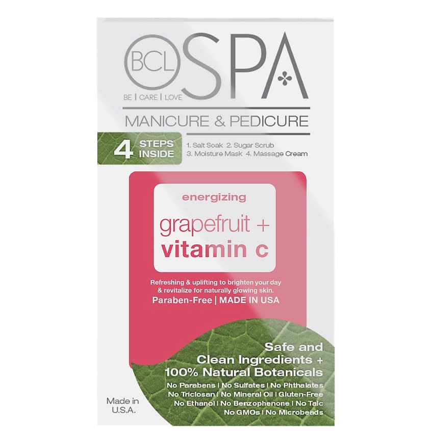 Изображение товара BE CARE LOVE Набор для ухода за кожей "Розовый грейпфрут" SPA, 35 г + 20 г + 20 мл + 15,5 мл