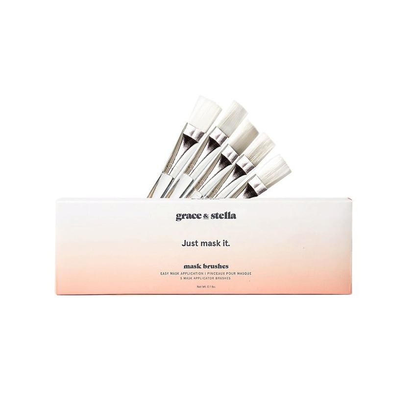 Изображение товара GRACE AND STELLA Набор кистей-аппликаторов для лица, 5 шт.