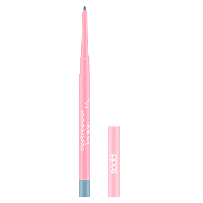 Изображение товара SODA EYE PENCIL #eyeloveunicorns КАРАНДАШ ДЛЯ ГЛАЗ, 006 SEA LAGOON, 0,25 г