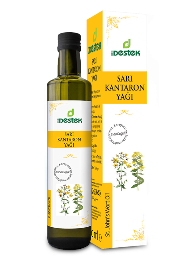 Изображение товара Косметическое масло зверобоя 250 мл для лица волос и тела натуральное