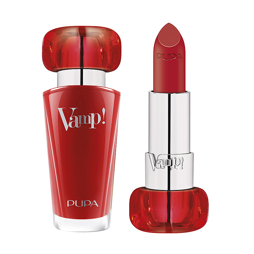 Изображение товара PUPA Губная помада Vamp! Lipstick, № 303 Культовый красный, 3,5 г