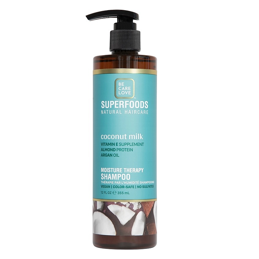 Изображение товара Шампунь увлажняющий с кокосовым молоком Superfoods 355 мл для сухих окрашенных волос