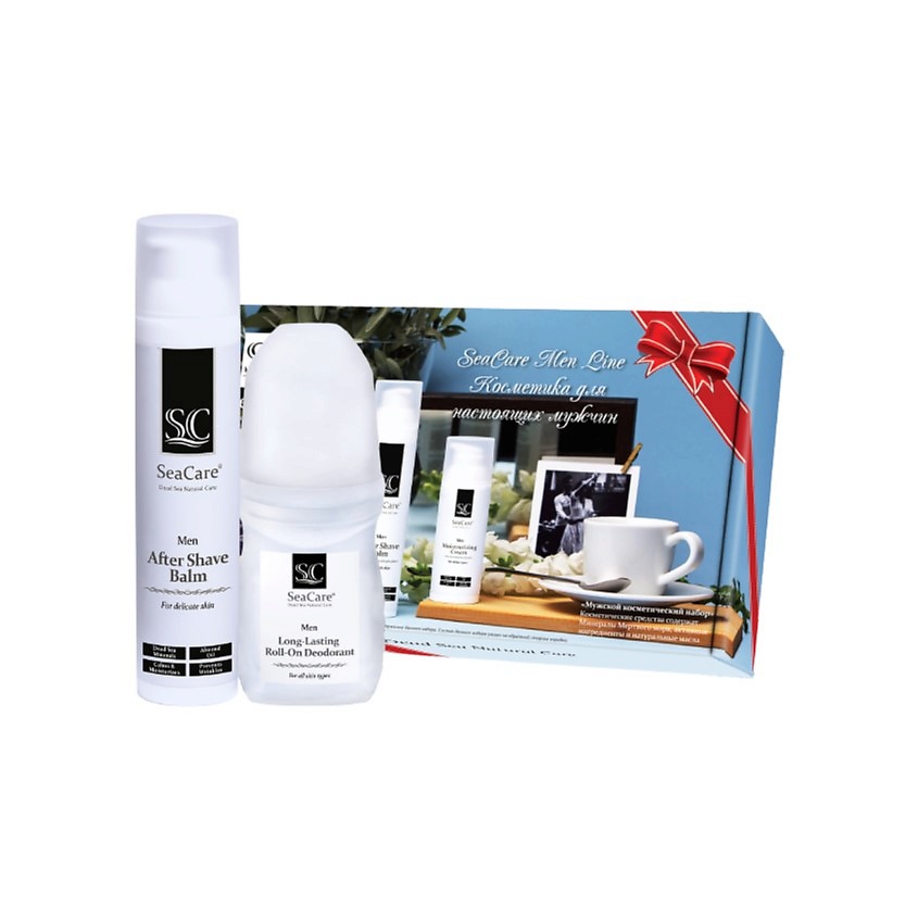 Изображение товара Мужской набор №5 с дезодорантом и бальзамом после бритья от SEACARE