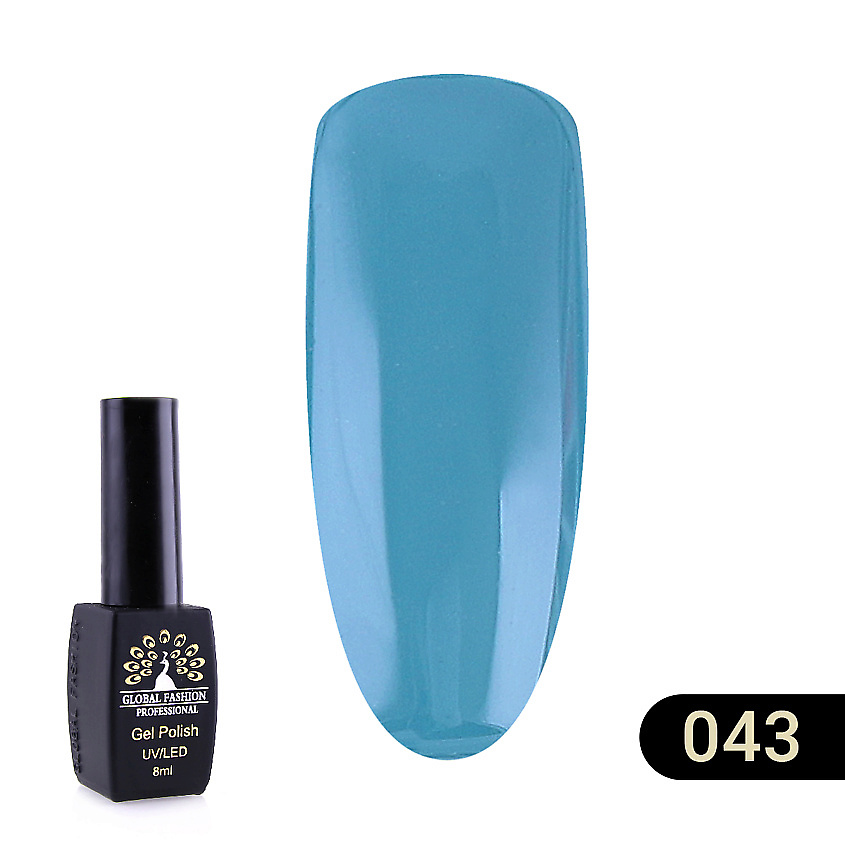 Изображение товара Гель-лак BLACK ELITE 001 голубой 8 мл профессиональное покрытие ногтей