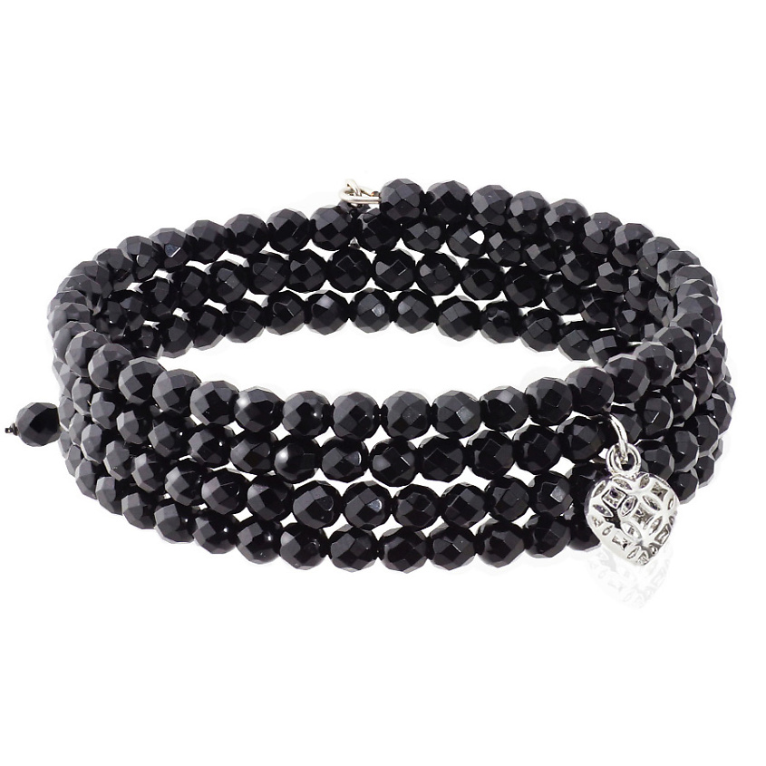 Изображение товара ALERIE-ACCESSORIES Браслет из натурального агата Miniature Black, цвет: Черный