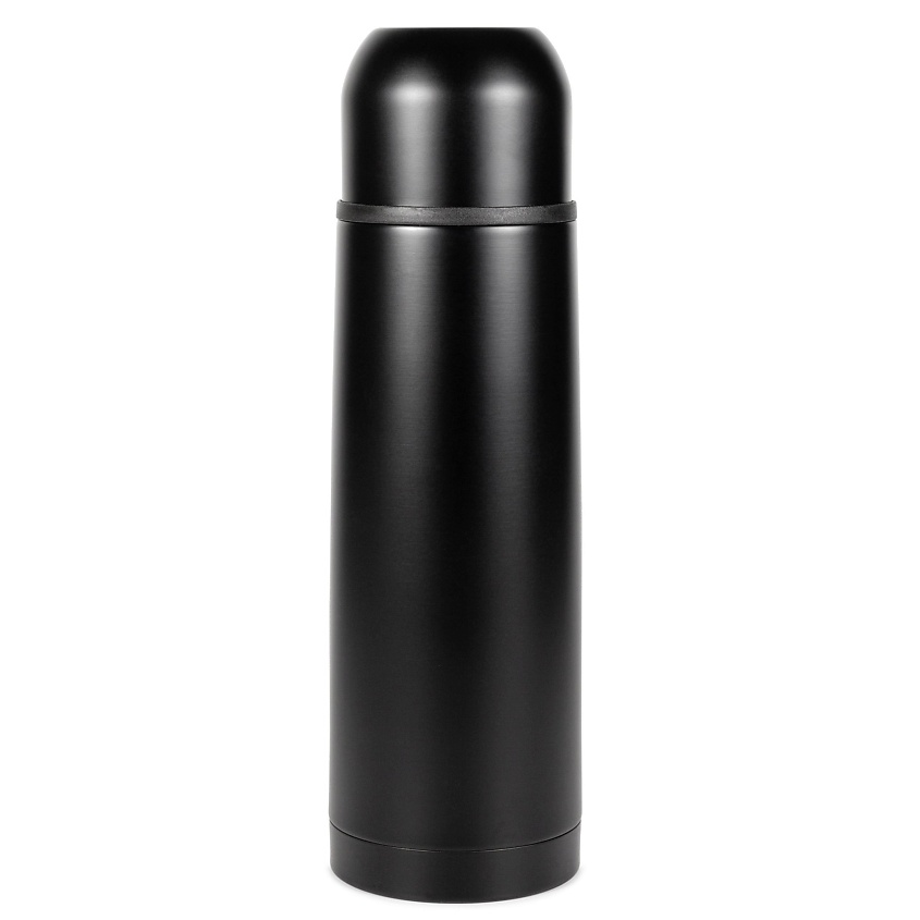 Изображение товара Термос Relaxika 750 мл для чая и кофе металлический черный