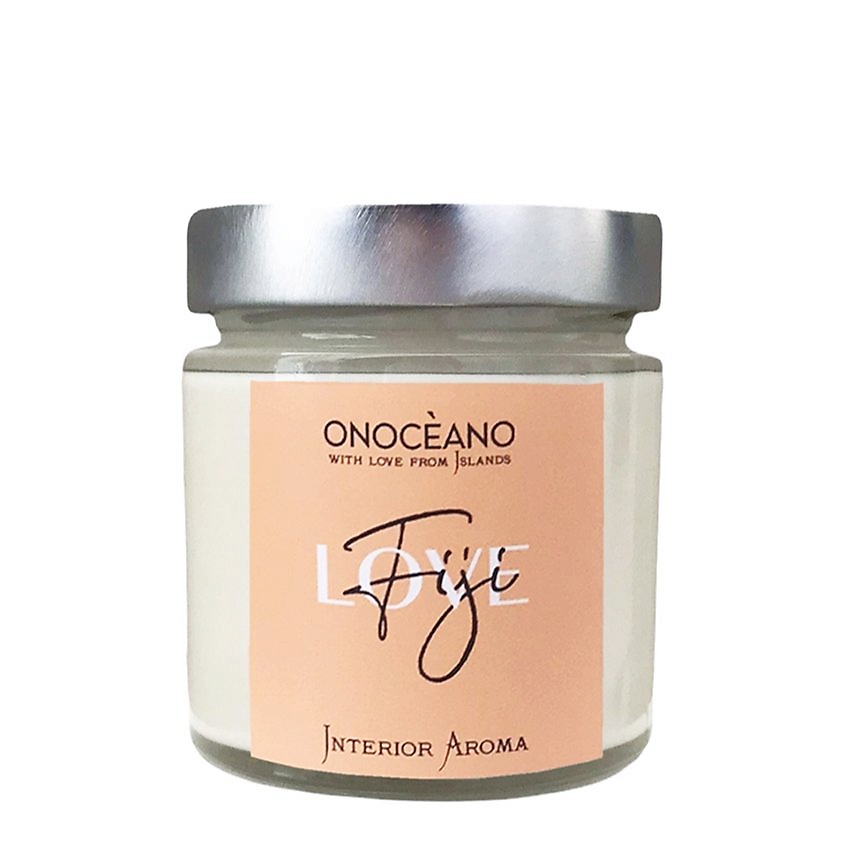 Изображение товара Ароматическая свеча FIJI 200 мл ONOCEANO коллекция LOVE ISLANDS