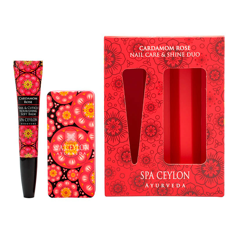 Изображение товара SPA CEYLON Набор для ухода за ногтями "РОЗА И КАРДАМОН", 1 шт