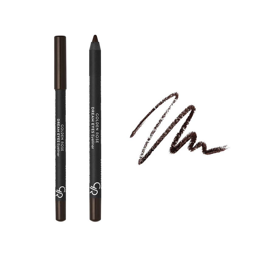 Изображение товара Карандаш для глаз GOLDEN ROSE DREAM EYES №407 - мягкий водостойкий