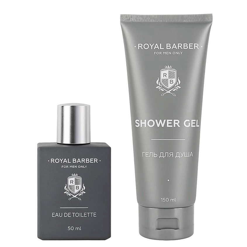 Изображение товара ROYAL BARBER Набор City Story, Туалетная вода, спрей 50 мл + Гель для душа 150 мл