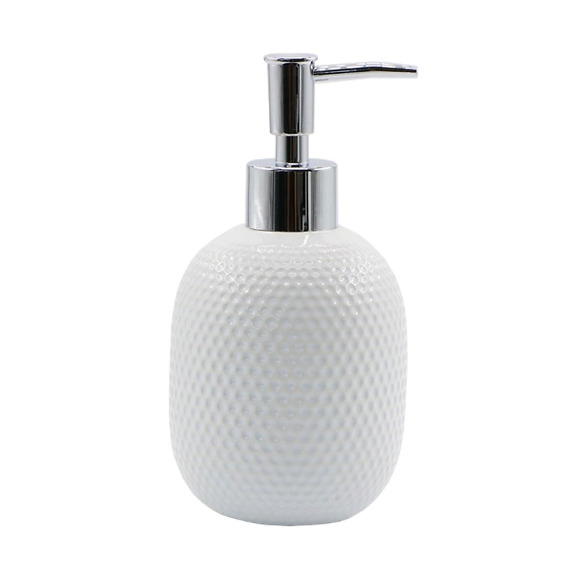 Изображение товара ND PLAY Диспенсер для жидкого мыла Florida, цвет: Белый, 350 мл