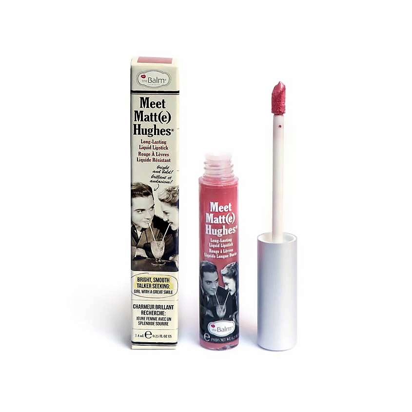 Изображение товара THEBALM Стойкая матовая жидкая помада Meet Matt(e) Hughes, Genuine 7,4 мл