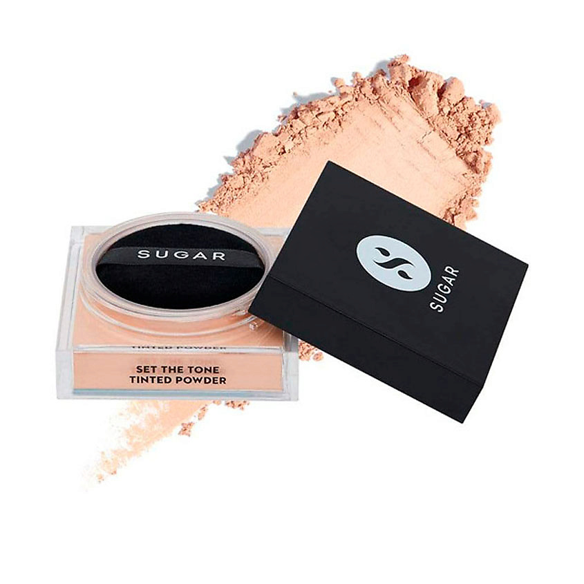 Изображение товара SUGAR Пудра для лица тонирующая Set The Tone, 10 Латте 15 г