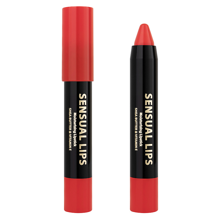 Изображение товара Увлажняющая помада-стик для губ с маслом Ши и витамином E SENSUAL LIPS № 112 3.5 г