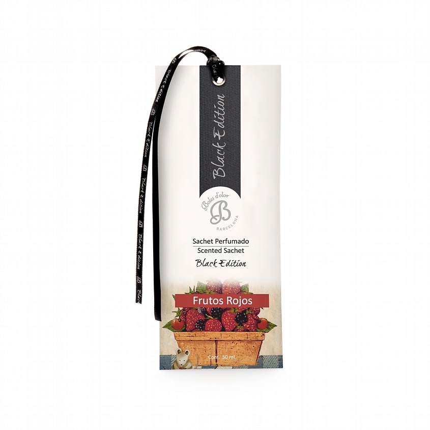 Изображение товара BOLES D'OLOR Саше Красные фрукты Frutos Rojos Black Edition 50 г