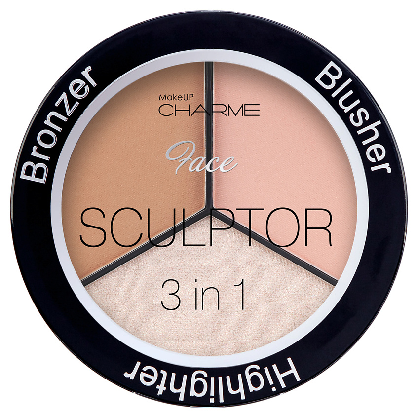 Изображение товара CHARME Скульптор для лица 3 в 1, Терлый персиковый