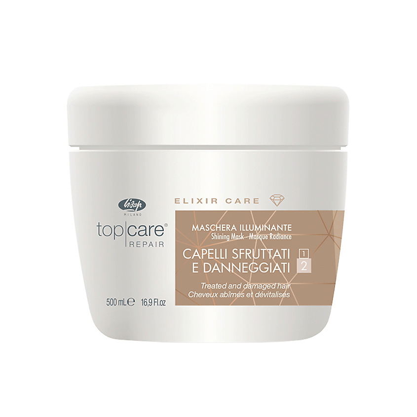 Изображение товара LISAP Маска-эликсир для восстановления и придания сияющего блеска, 500 мл