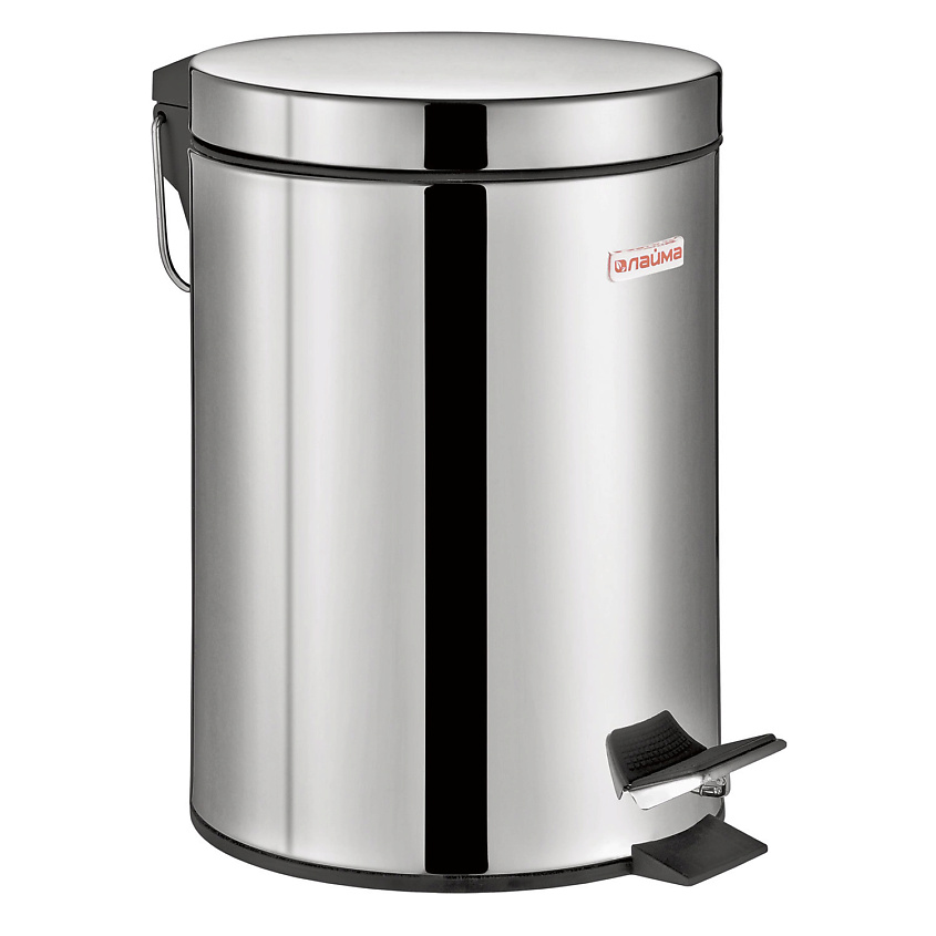 Изображение товара Ведро-контейнер для мусора LAIMA Classic из нержавеющей стали 3000 мл