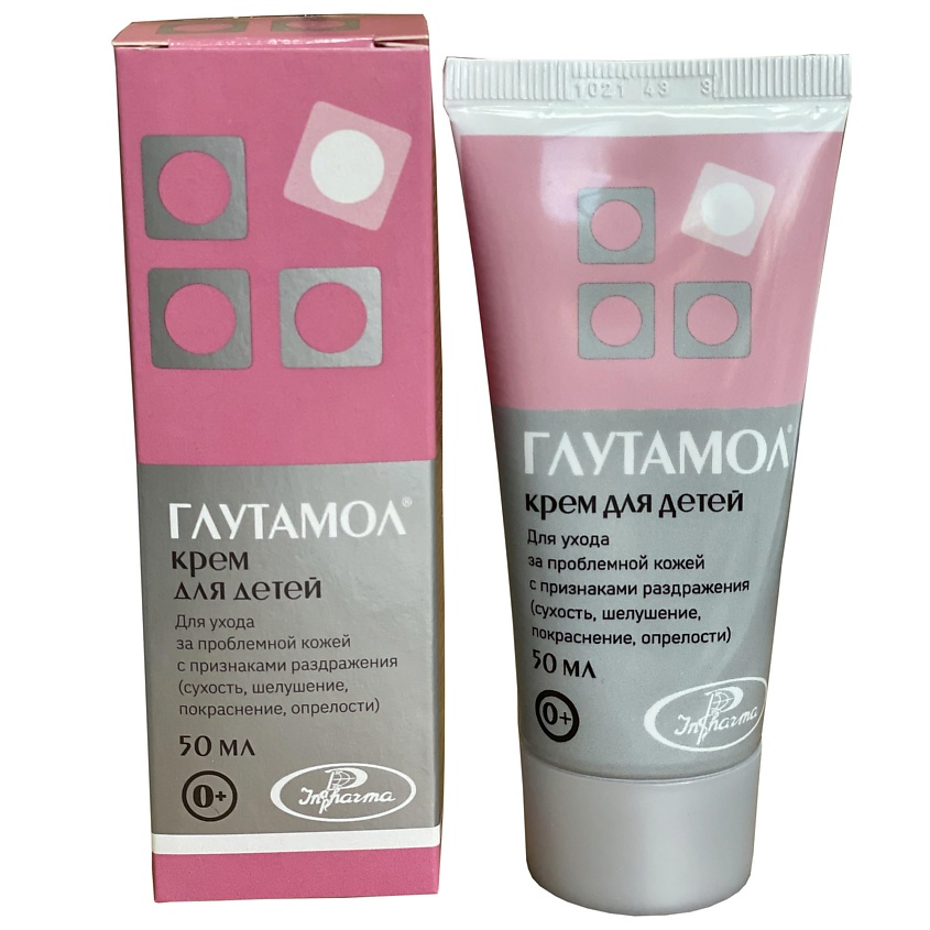 Изображение товара INPHARMA Глутамол крем для детей, 50 мл