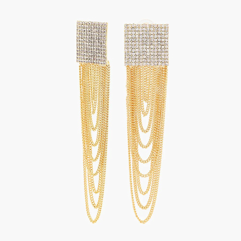 Изображение товара RUXARA Серьги шандельеры 162, цвет: золотой