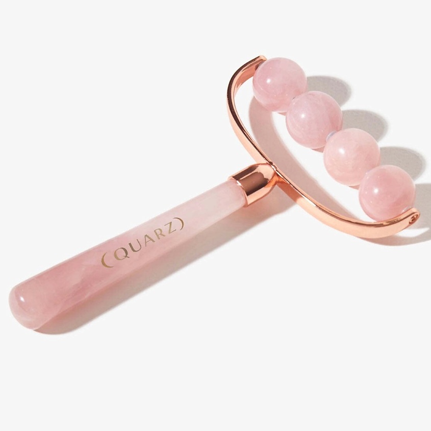 Изображение товара Роллер для тела из розового кварца массажер для борьбы с целлюлитом и подтяжки кожи