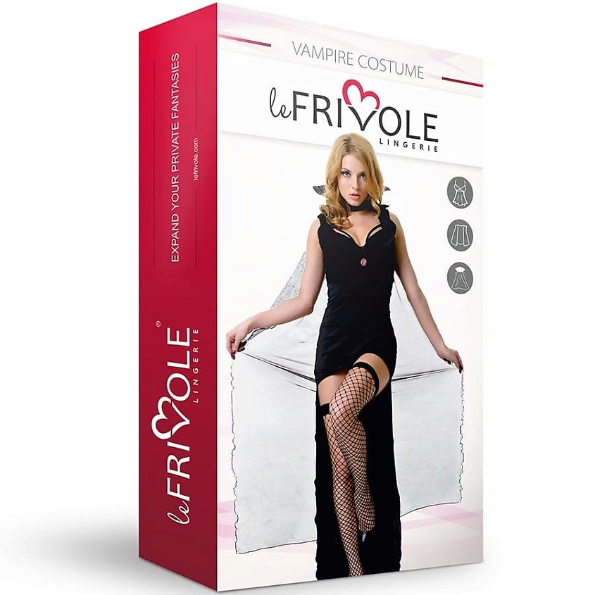Изображение товара LE FRIVOLE Костюм темного вампира, цвет: Черный, размер: 42