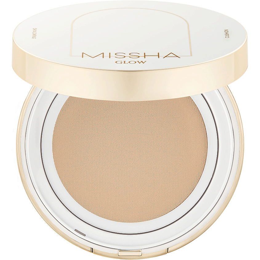 Изображение товара MISSHA Тональный кушон Glow Cushion "Прозрачное свечение", тон 23, 14 г