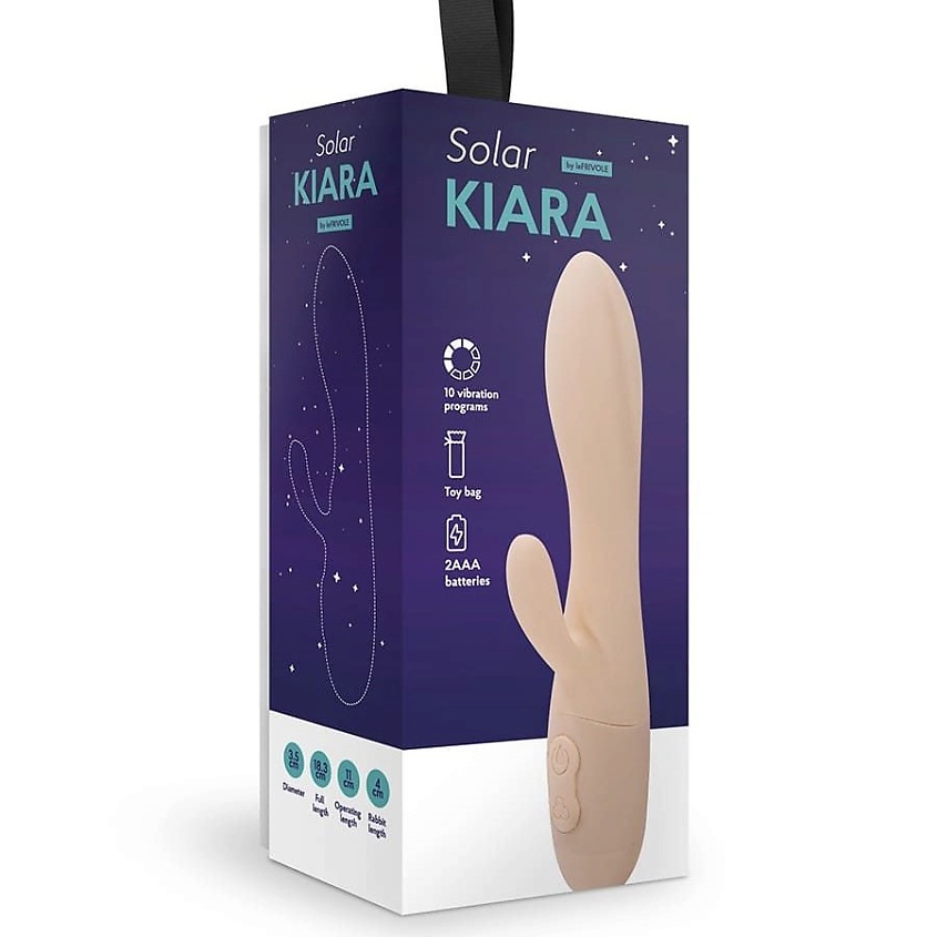 Изображение товара LE FRIVOLE Вибратор с клиторальным отростком Kiara, 1 шт.