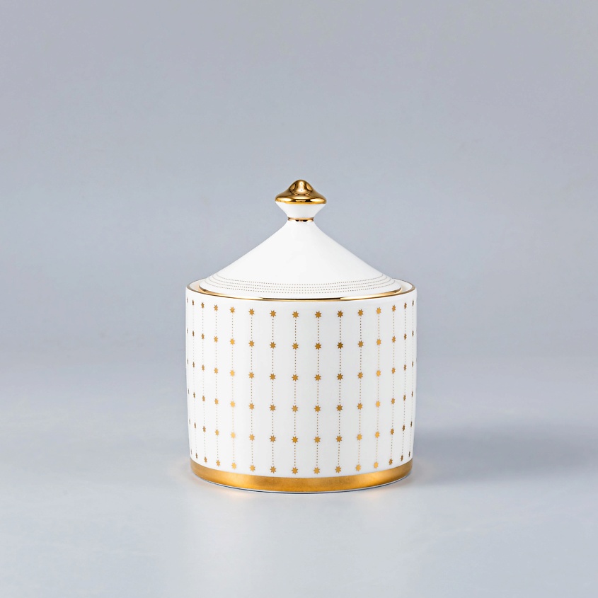 Изображение товара Императорский фарфоровый завод сахарница Азур Золотой 300 мл ручная роспись деколь золото