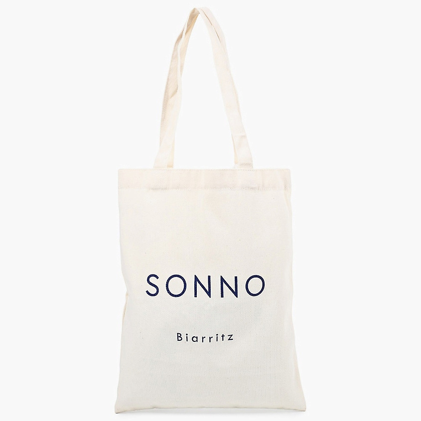 Изображение товара Сумка-шоппер SONNO Biarritz бежевый прочный хлопок универсальная для покупок и прогулок