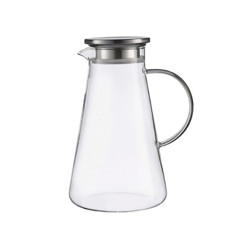 Изображение товара KIMBERLY Графин с фильтром стеклянный термостойкий, 1300 мл, Прозрачный