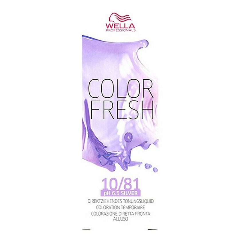 Изображение товара WELLA PROFESSIONALS Краска полуперманентная Color Fresh №10/81 75 мл
