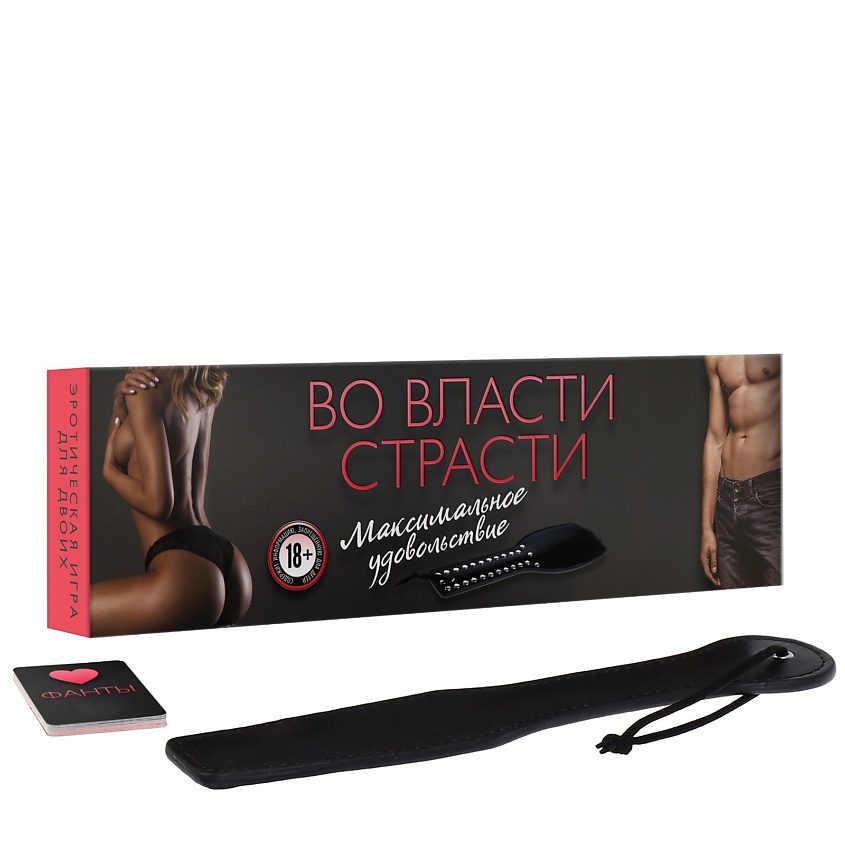 Изображение товара ECSTAS Игра для двоих Во власти страсти. Максимальное удовольствие, 1 шт.